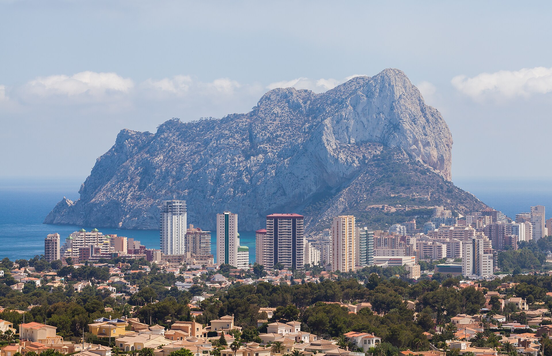Calpe y el Peñón de Ifach